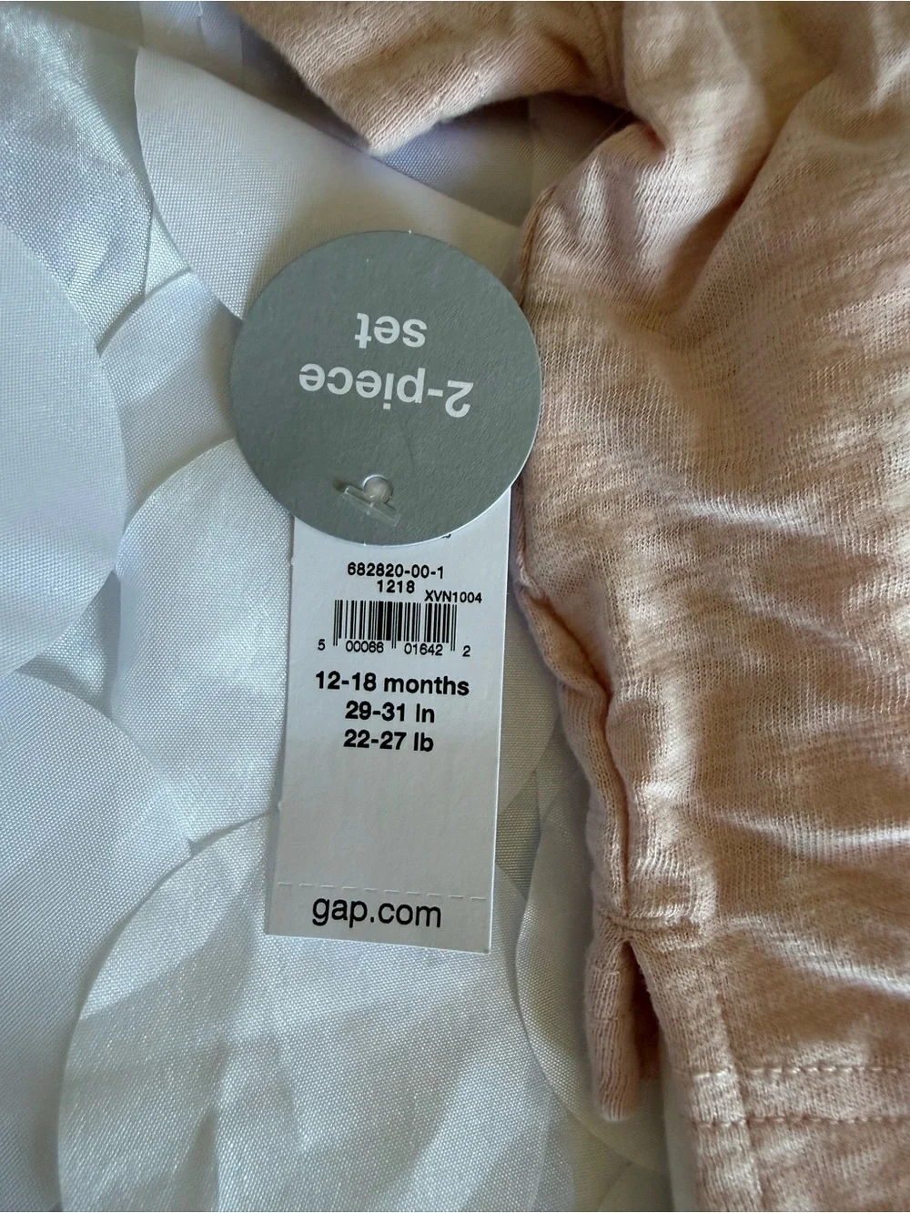 GAP Pink Toddler Set with Princess Leia Graphic